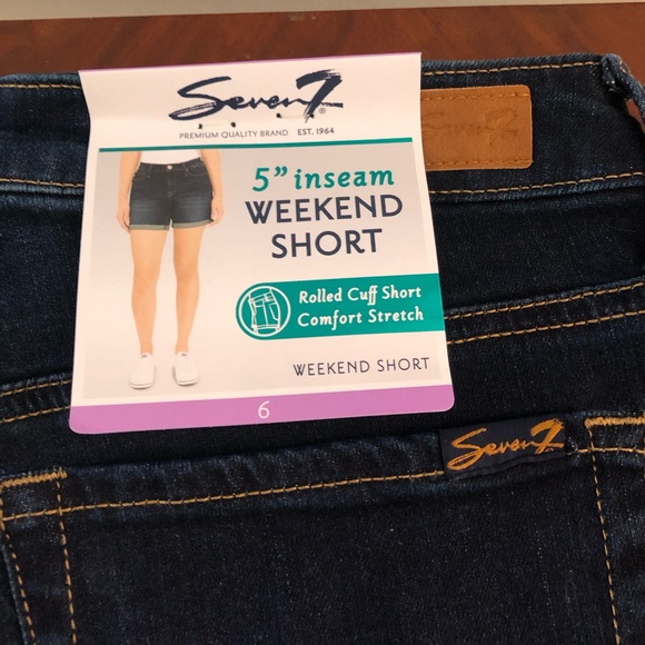Seven7 Weekend Short Size 6 NWT - Picture 6 of 7